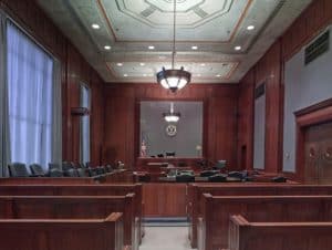 Bankruptcy court room
