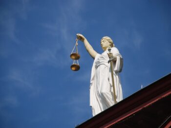 court lady justice